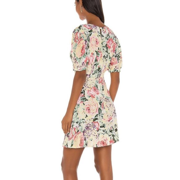 Faithfull the Brand Sidonie Floral Mini Dress 4 - Picture 2 of 12